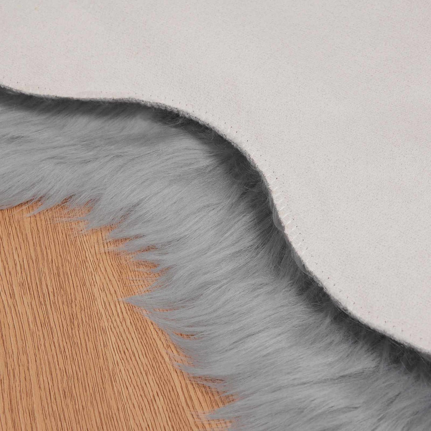 Tappeto Pecora Tafalla Grigio 50 x 80 cm Poliestere