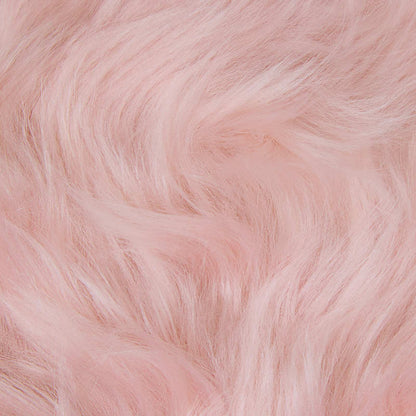 Tappeto in finta TAFALLA Rosa 60 x 110 cm Poliestere