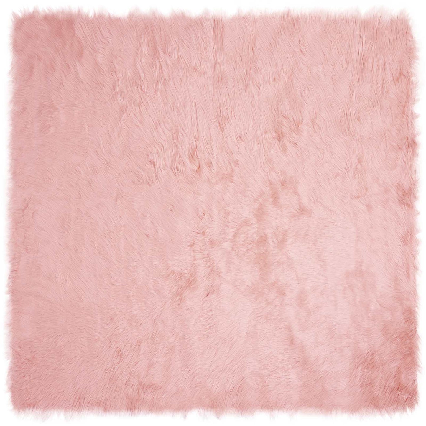 Tappeto Pecora Tafalla Rosa 240 x 240 cm Poliestere