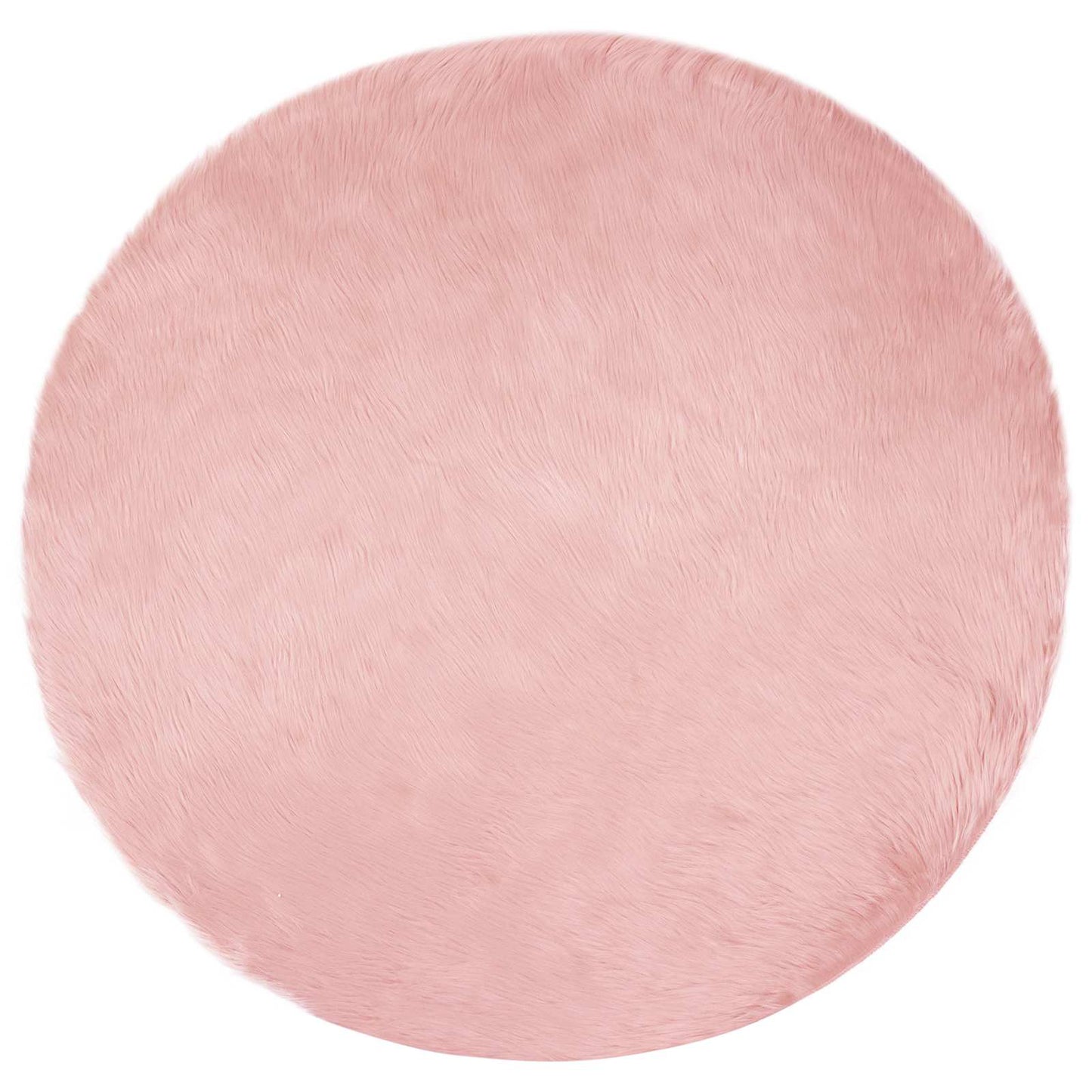 Tappeto Pecora Tafalla Rosa Ø 120 cm Poliestere