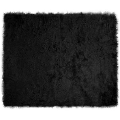 Tappeto Pecora Tafalla Nero 200 x 280 cm Poliestere