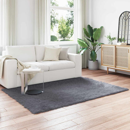 Tappeto Pecora Tafalla Antracite 120 x 170 cm Poliestere