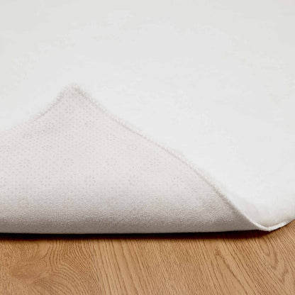 Tappeto in Pelliccia Sintetica di Coniglio Olite Bianco