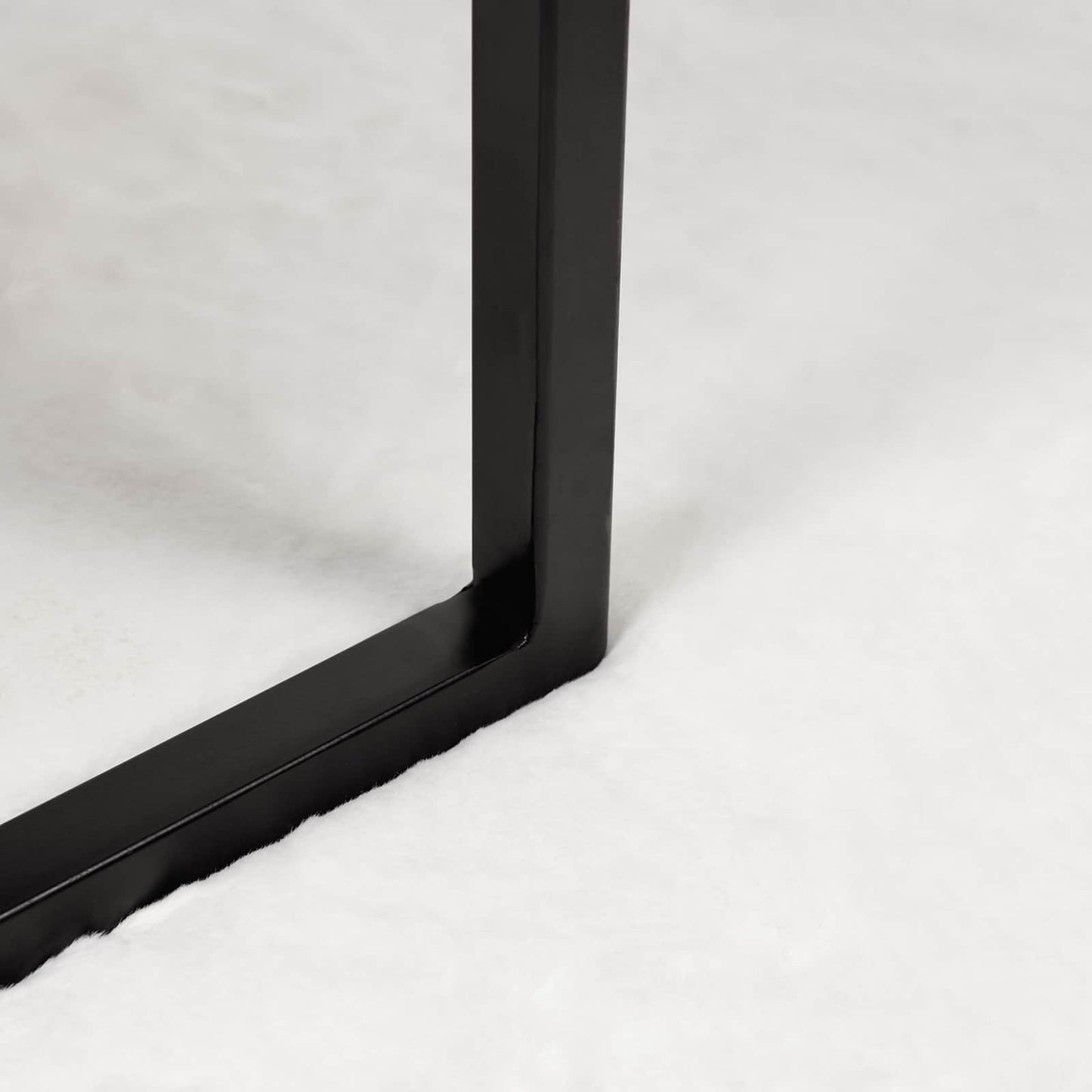 Tappeto in Pelliccia Sintetica di Coniglio Olite Bianco