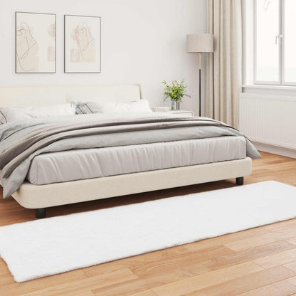 Tappeto in Pelliccia Sintetica di Coniglio Olite Bianco