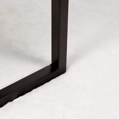 Tappeto in Pelliccia Sintetica di Coniglio Olite Bianco