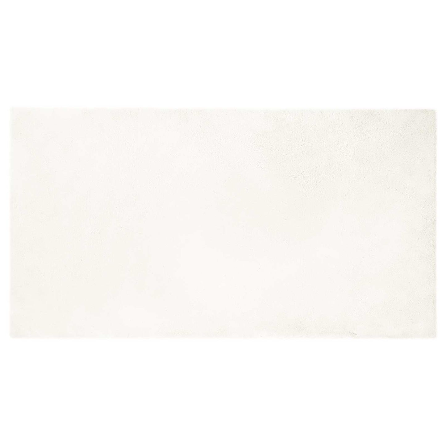 Tappeto in Pelliccia Sintetica di Coniglio Olite Crema