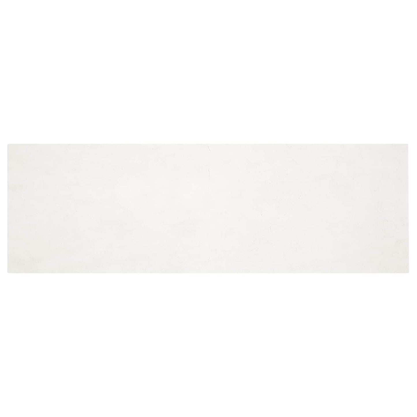 Tappeto in Pelliccia Sintetica di Coniglio Olite Crema