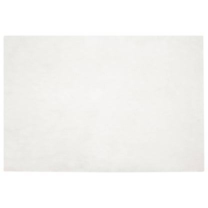 Tappeto in Pelliccia Sintetica di Coniglio Olite Crema