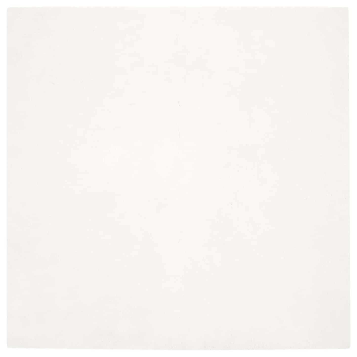 Tappeto in Pelliccia Sintetica di Coniglio Olite Crema