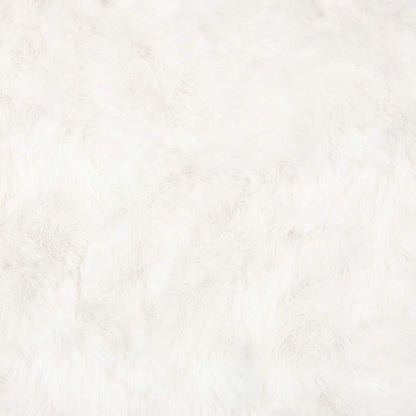 Tappeto in Pelliccia Sintetica di Coniglio Olite Crema Ø 160 cm