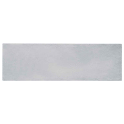 Tappeto in Pelliccia Sintetica di Coniglio Olite Grigio