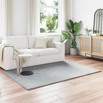 Tappeto in Pelliccia Sintetica di Coniglio Olite Grigio