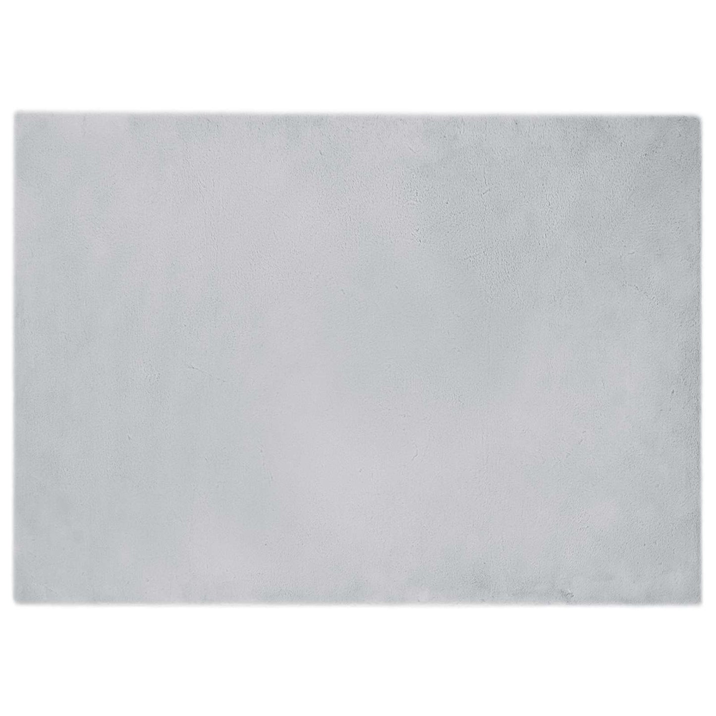 Tappeto antiscivolo in sintetica di coniglio OLITE Grigio