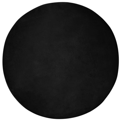 Tappeto antiscivolo in sintetica di coniglio OLITE Nero