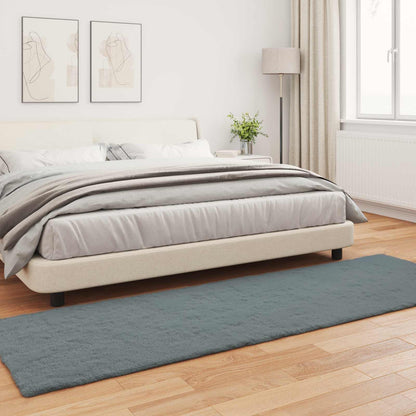 Tappeto in Pelliccia Sintetica di Coniglio Olite Antracite