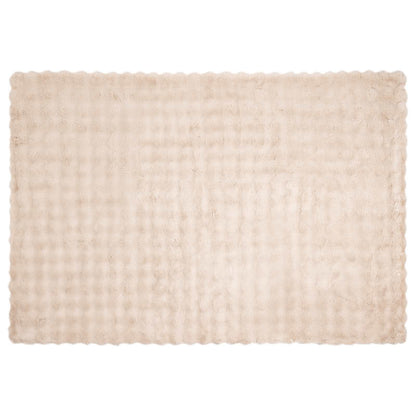 Coperta antiscivolo in sintetica di coniglio Olite Beige