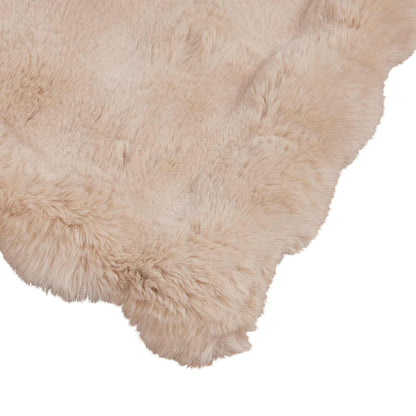 Coperta antiscivolo in sintetica di coniglio Olite 4 pcs Beige
