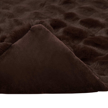 Coperta antiscivolo in sintetica di coniglio Olite 4 pcs