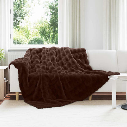 Coperta antiscivolo in sintetica di coniglio Olite 4 pcs
