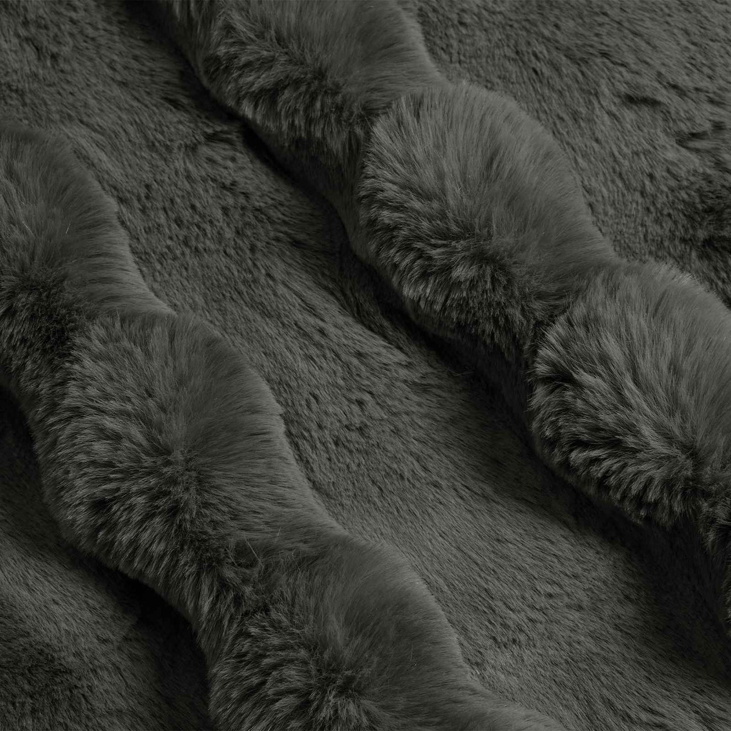 Coperta antiscivolo in sintetica di coniglio Olite 4 pcs