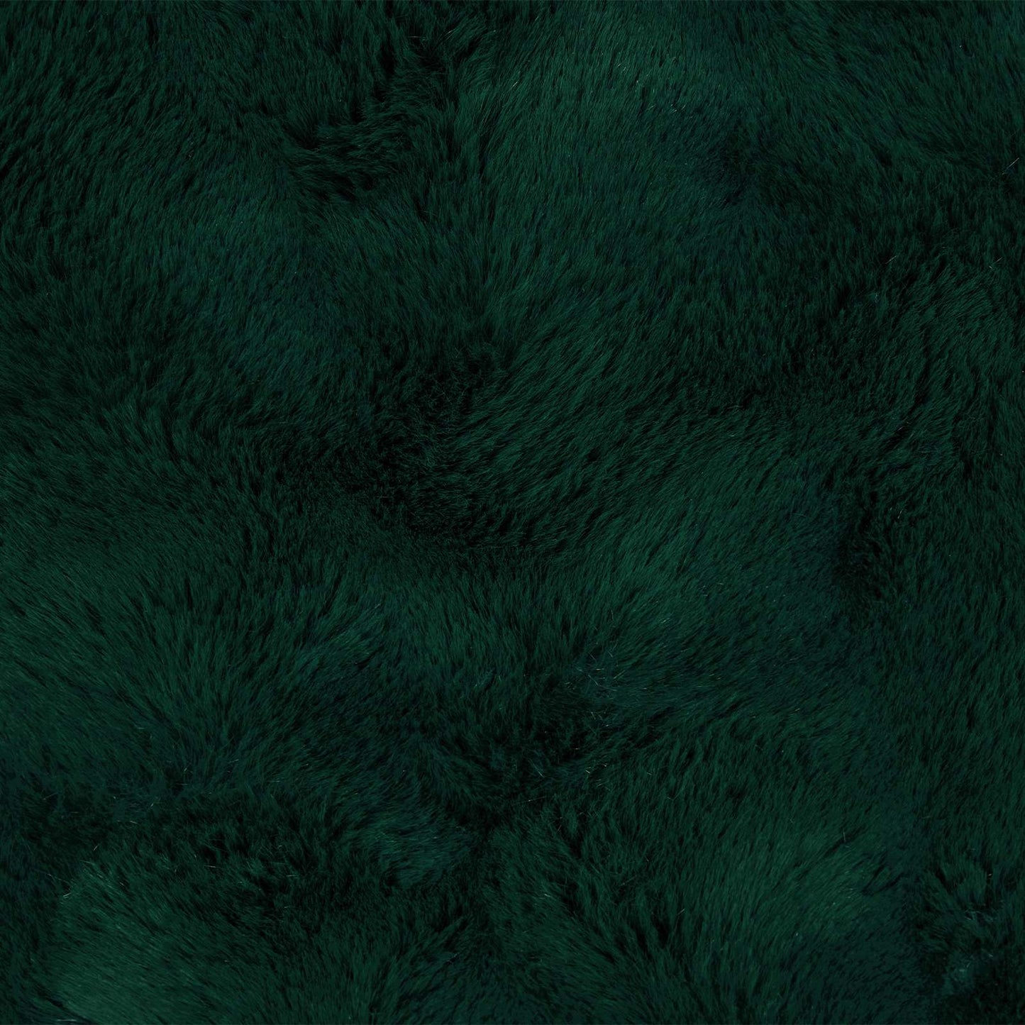 Coperta in Pelliccia di Coniglio Finta Verde Scuro 220 x 240 cm