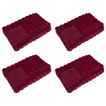 Coperta antiscivolo in sintetica di coniglio Olite 4 pcs