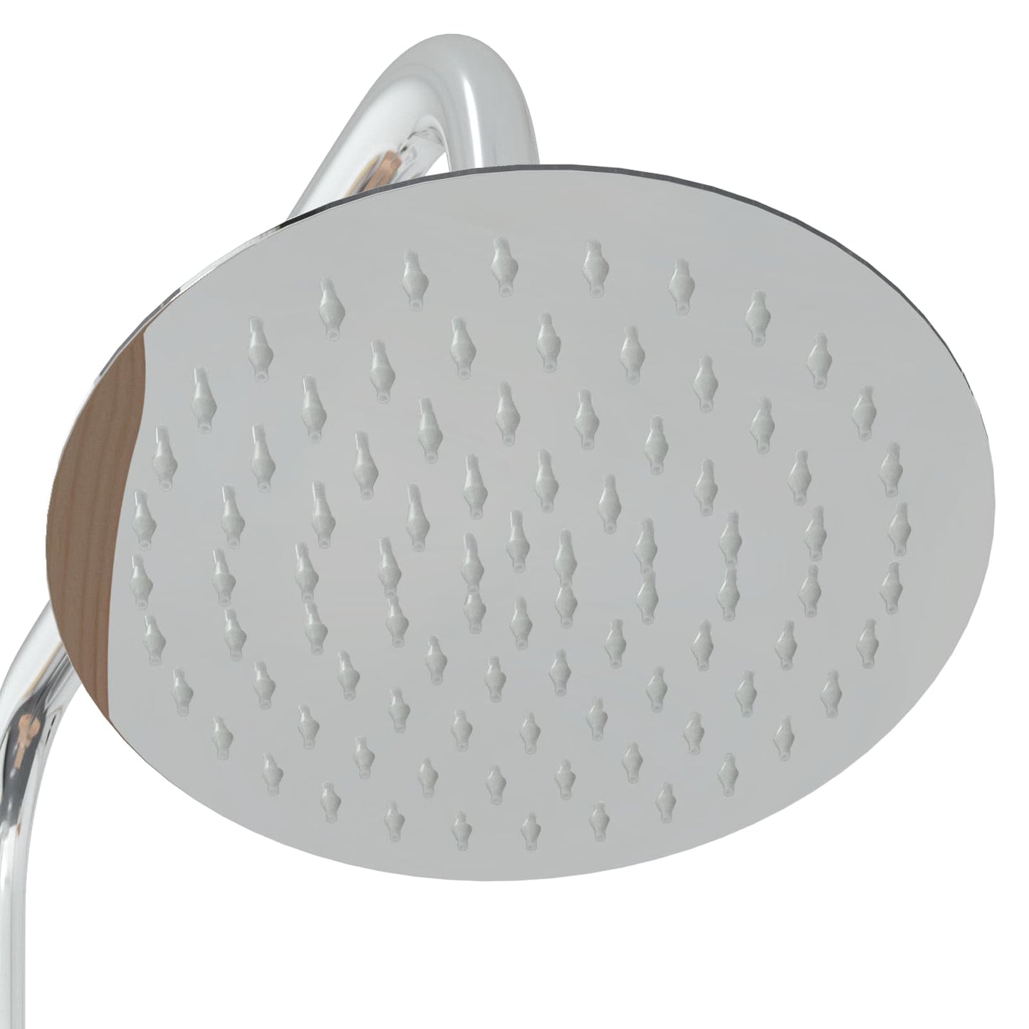 Doccia da esterno 206 cm Legno massello di pino e acciaio inox | homemem39