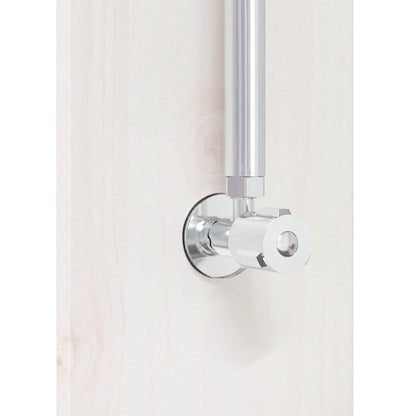 Doccia da esterno 206 cm Legno massello di pino e acciaio inox | homemem39