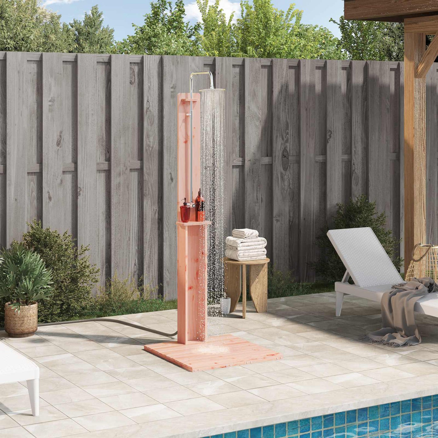 Doccia da esterno 206 cm Naturale | homemem39