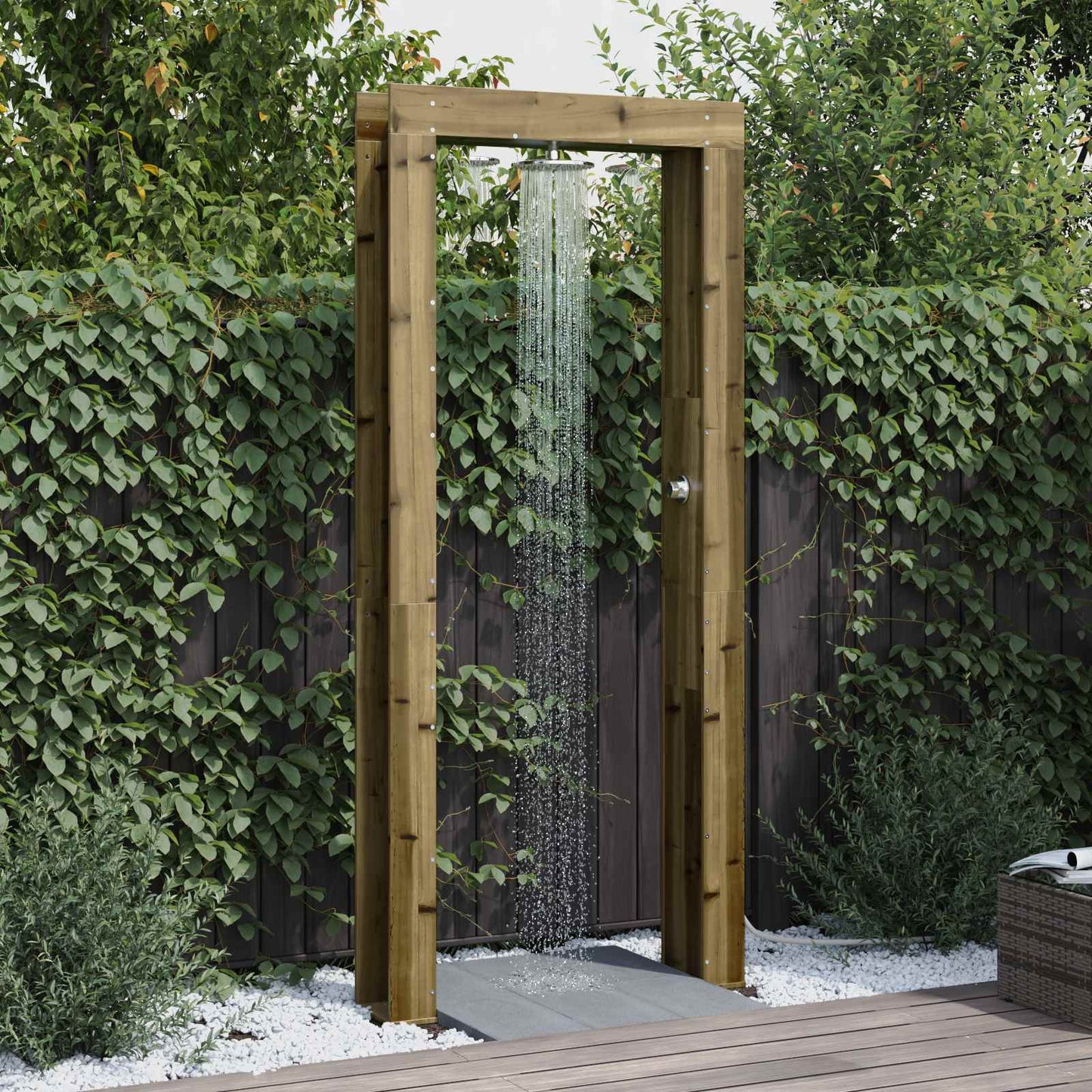 Doccia da esterno 226 cm Naturale | homemem39