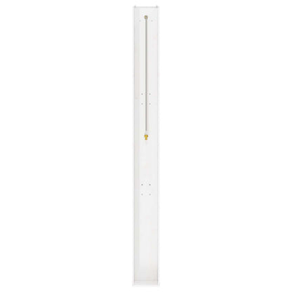 Doccia da esterno 226 cm Legno massello di pino e acciaio inox | homemem39