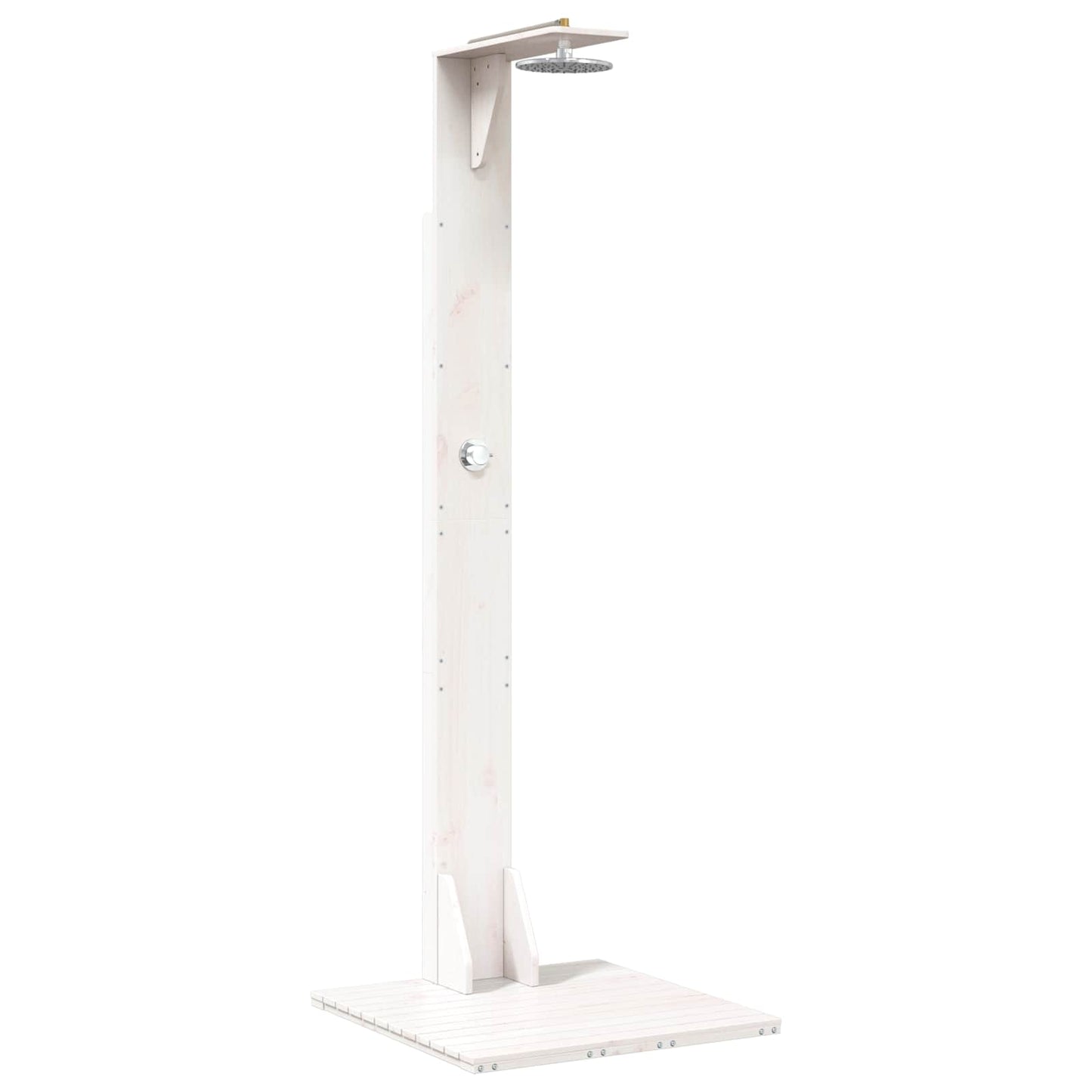 Doccia da esterno 214,5 cm Bianco | homemem39
