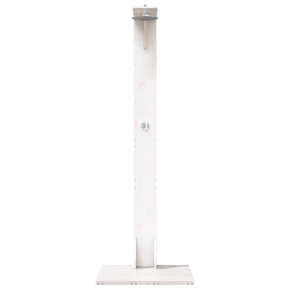 Doccia da esterno 214,5 cm Bianco | homemem39