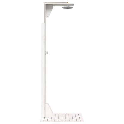 Doccia da esterno 214,5 cm Bianco | homemem39