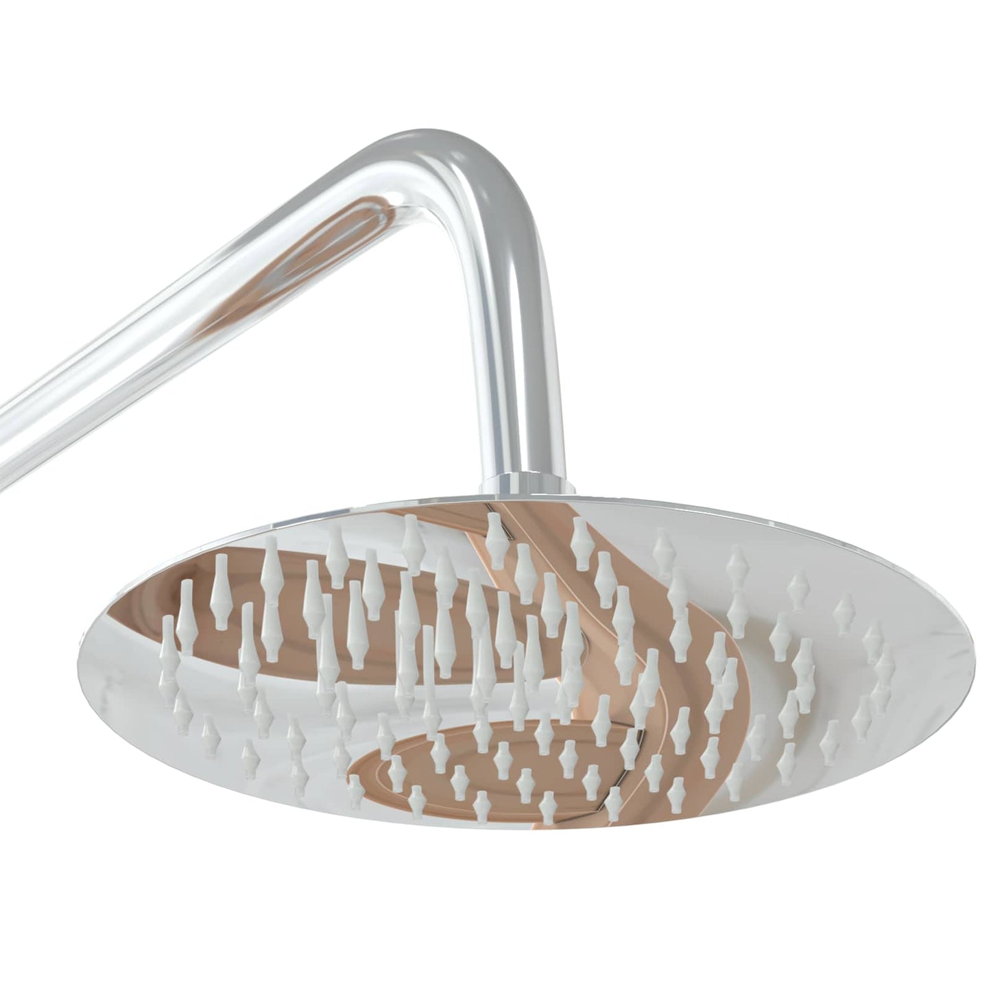 Doccia da esterno 225 cm Legno massello di pino e acciaio inox | homemem39