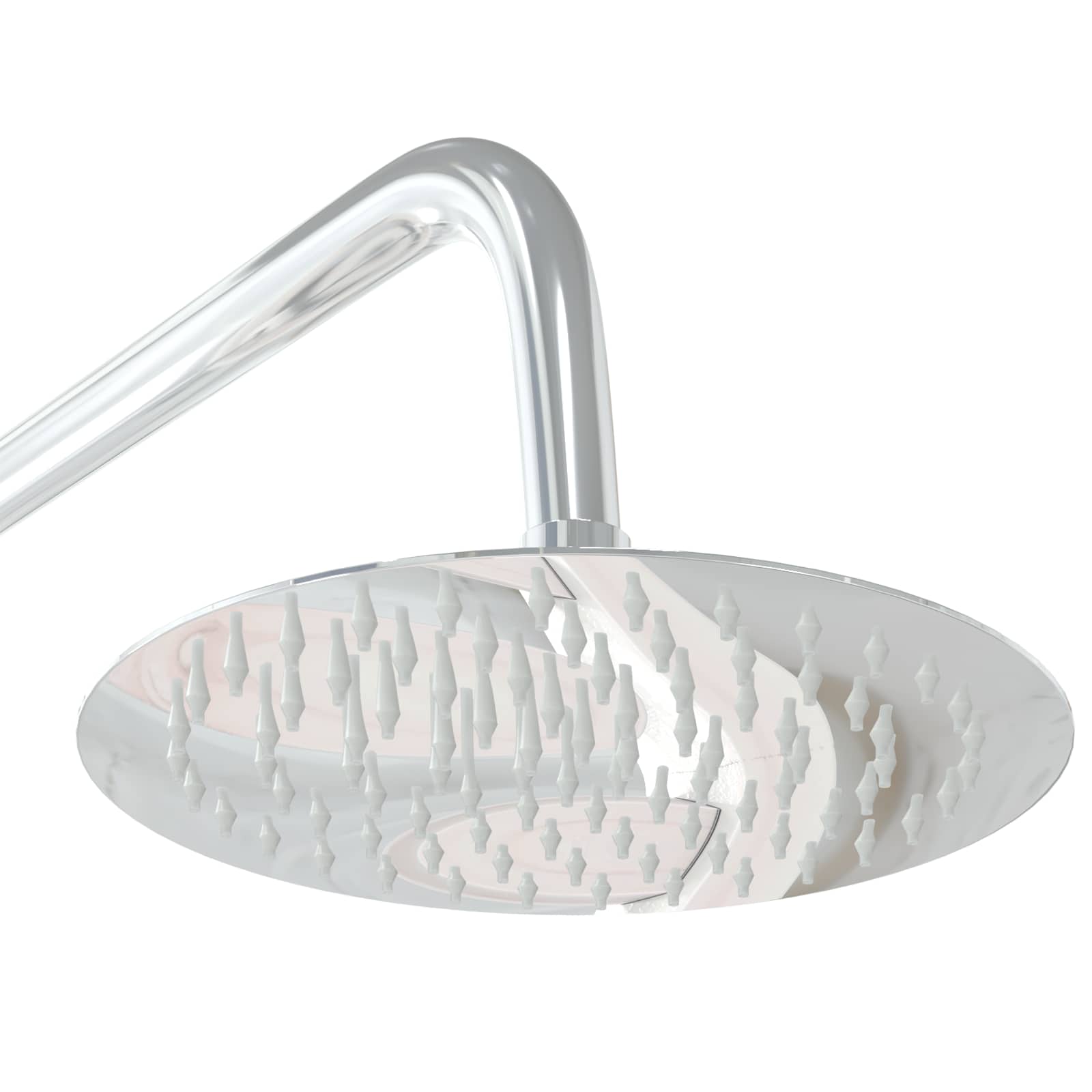 Doccia da esterno 225 cm Legno massello di pino e acciaio inox | homemem39