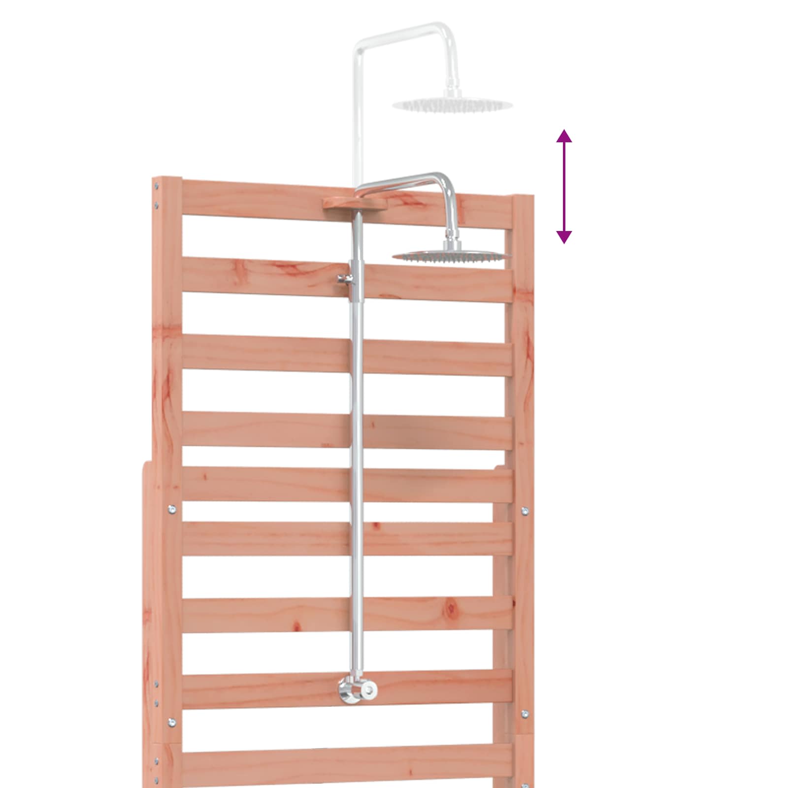 Doccia da esterno 225 cm Naturale | homemem39