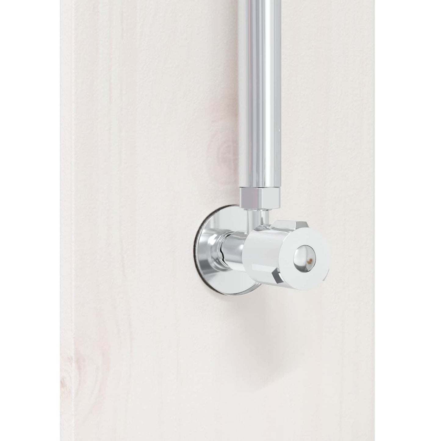Doccia da esterno 246 cm Legno massello di pino e acciaio inox | homemem39