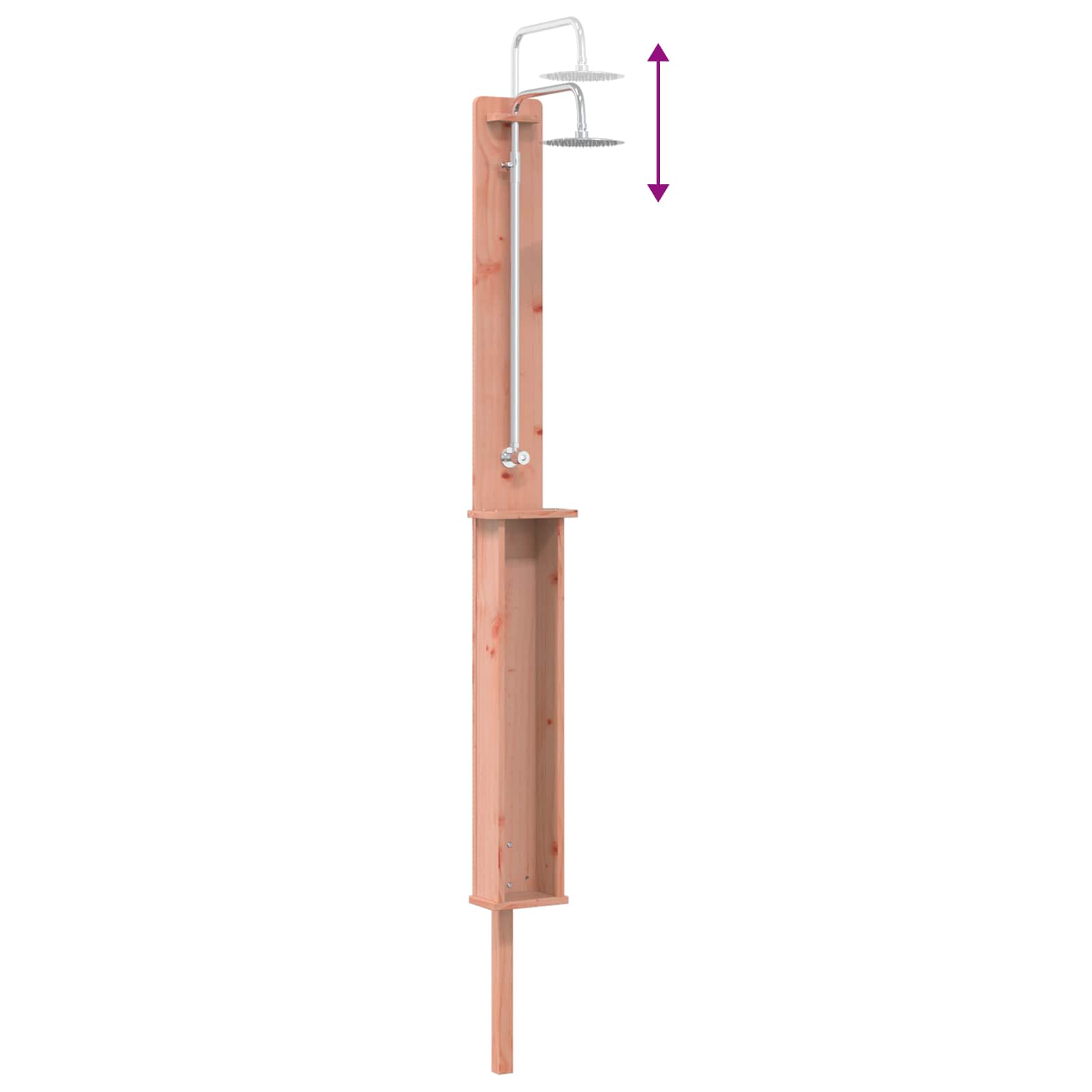 Doccia da esterno 246 cm Naturale | homemem39