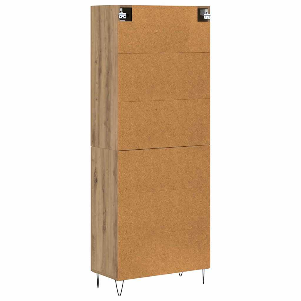 Credenza Rovere artigianale 69,5 x 34 x 180 cm