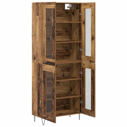 Credenza Legno vecchio 69,5 x 34 x 180 cm Legno multistrato