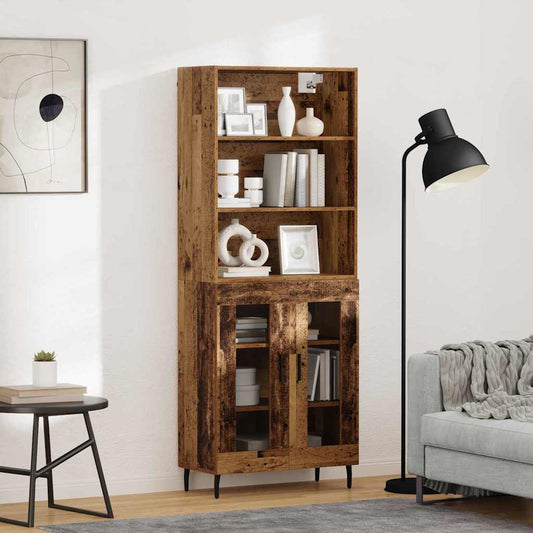 Credenza Legno vecchio 69,5 x 34 x 180 cm