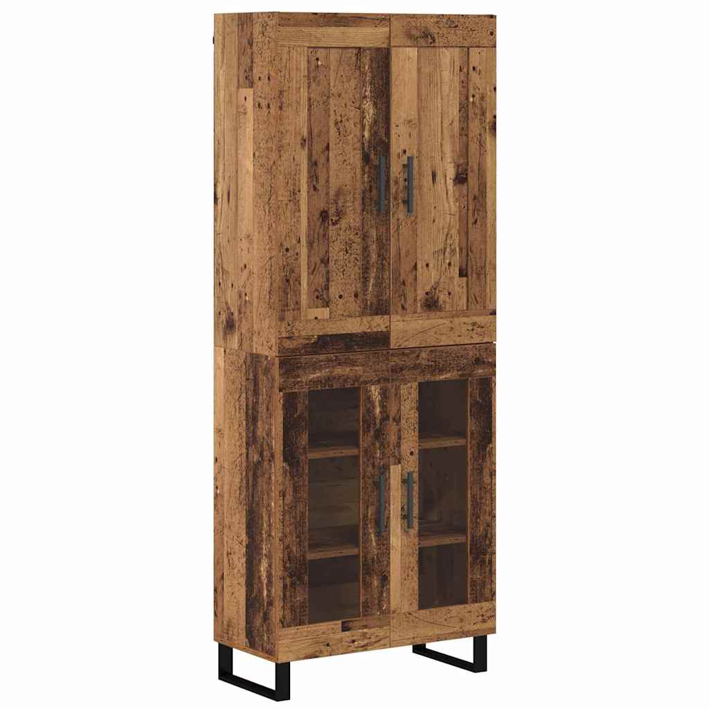 Credenza Legno vecchio 69,5 x 34 x 180 cm Legno multistrato