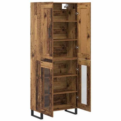 Credenza Legno vecchio 69,5 x 34 x 180 cm Legno multistrato