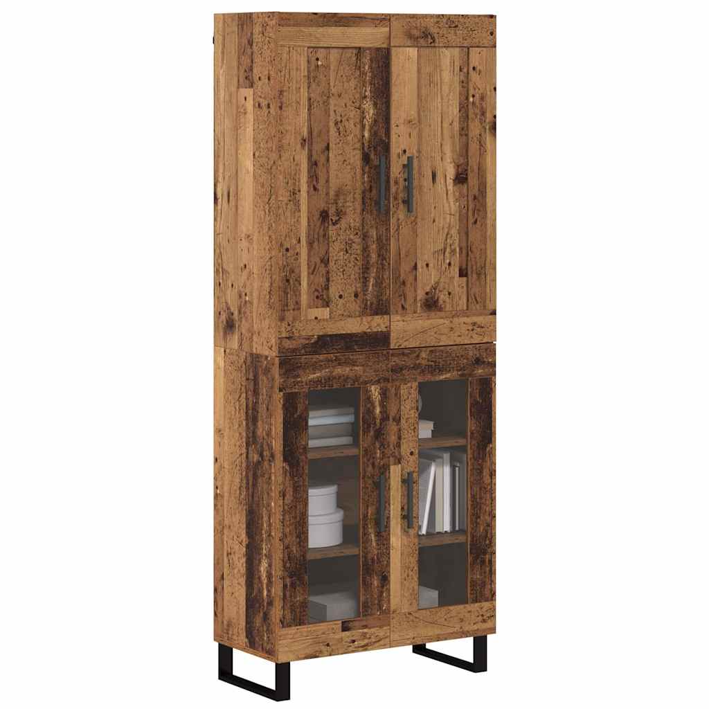 Credenza Legno vecchio 69,5 x 34 x 180 cm Legno multistrato