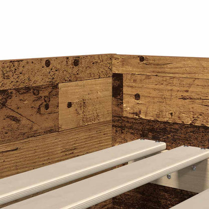Struttura del letto Legno vecchio 100 x 200 cm Pino massello | homemem39