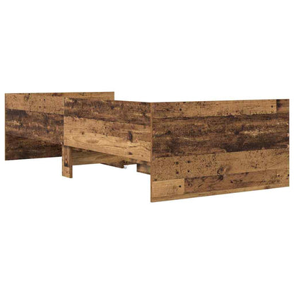 Struttura del letto Legno vecchio 90 x 200 cm Pino massello | homemem39