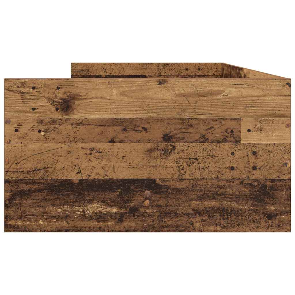 Struttura del letto Legno vecchio 90 x 200 cm Pino massello | homemem39