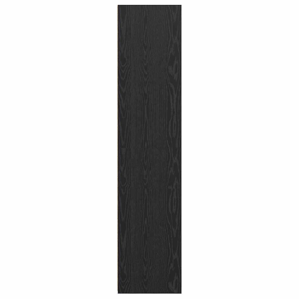 Armadietto Rovere Nero 50 x 41 x 185 cm Legno multistrato